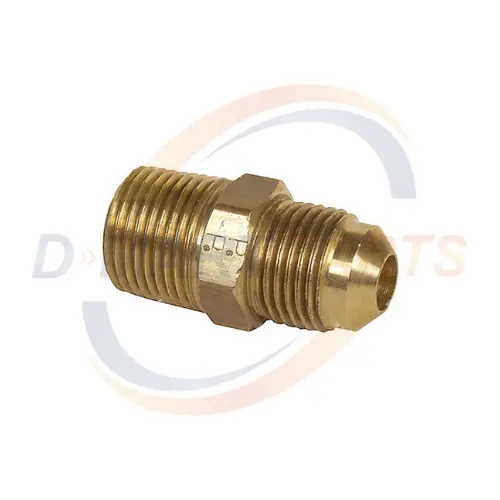 74454 propane fitting forklift 3/8 x 3/8 Male Pipe D Mart Parts