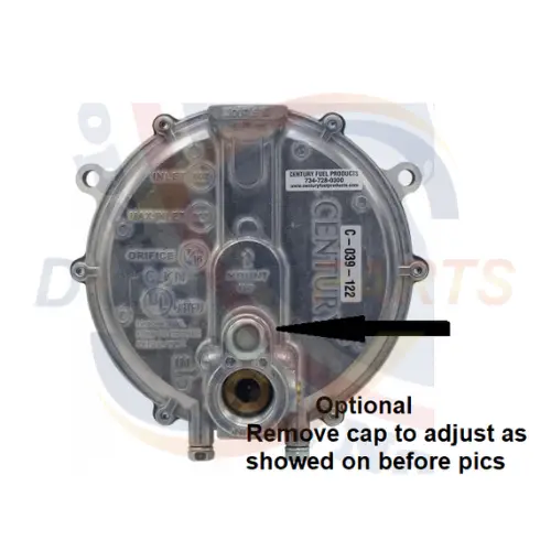 Century 039-122 Impco style low pressure gas regulator converter forklift lpg D Mart Parts
