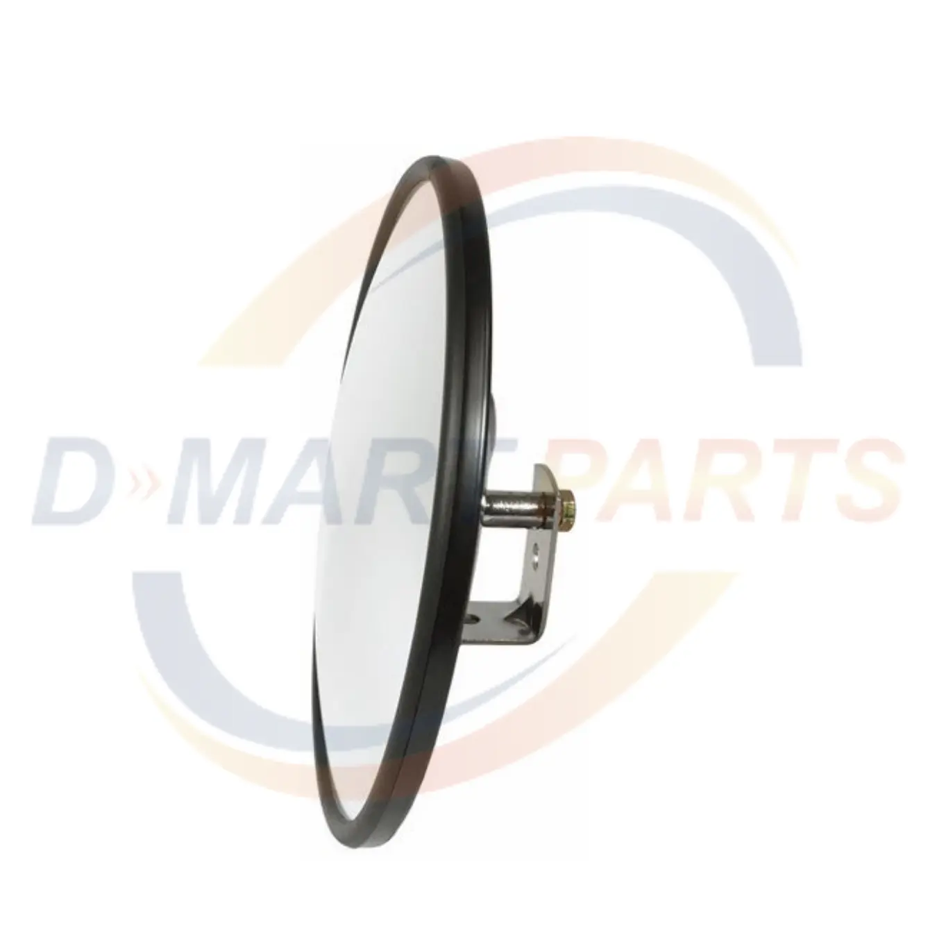 Universal Exterior Mirror Convex 8" Safety Pedestrian Forklift Trucks, Golf Car D Mart Parts