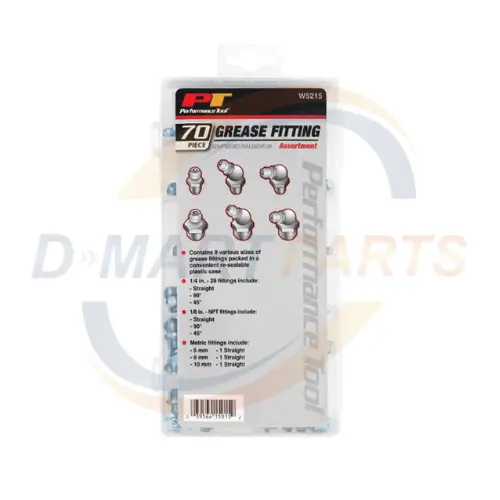 W5215 Grease fitting pack 70 pcs Mixed  Assortment degrees forklift D Mart Parts
